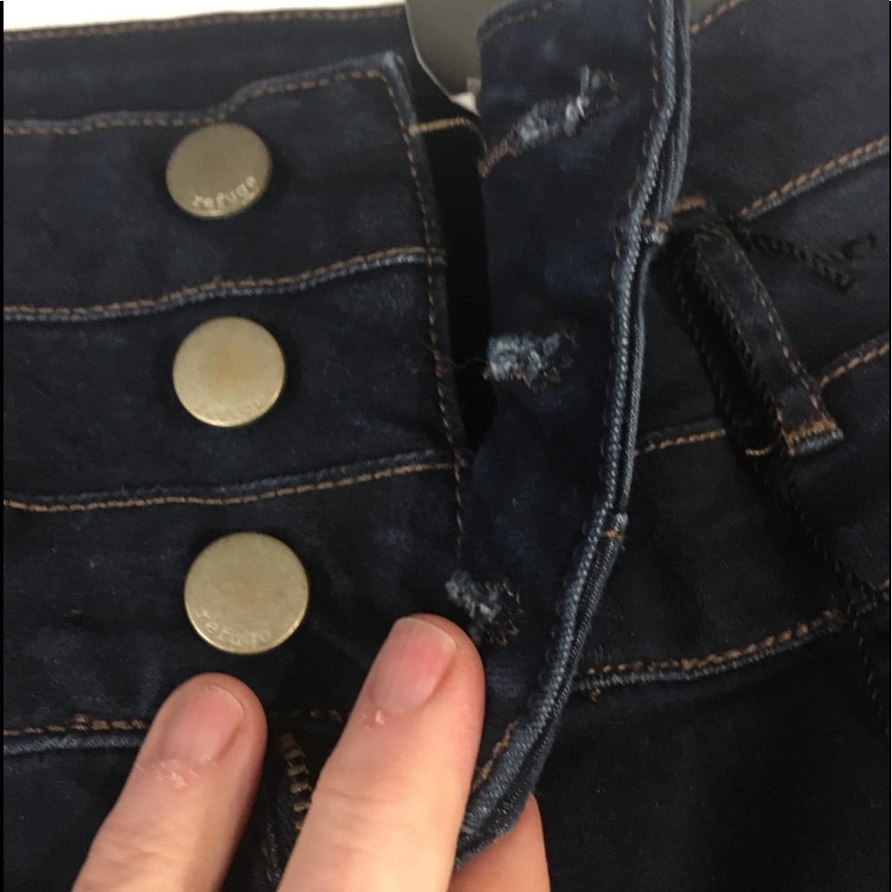 Charlotte Russe Dark Blue Skinny Jeans